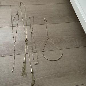 Kendra Scott 4 necklaces bundle